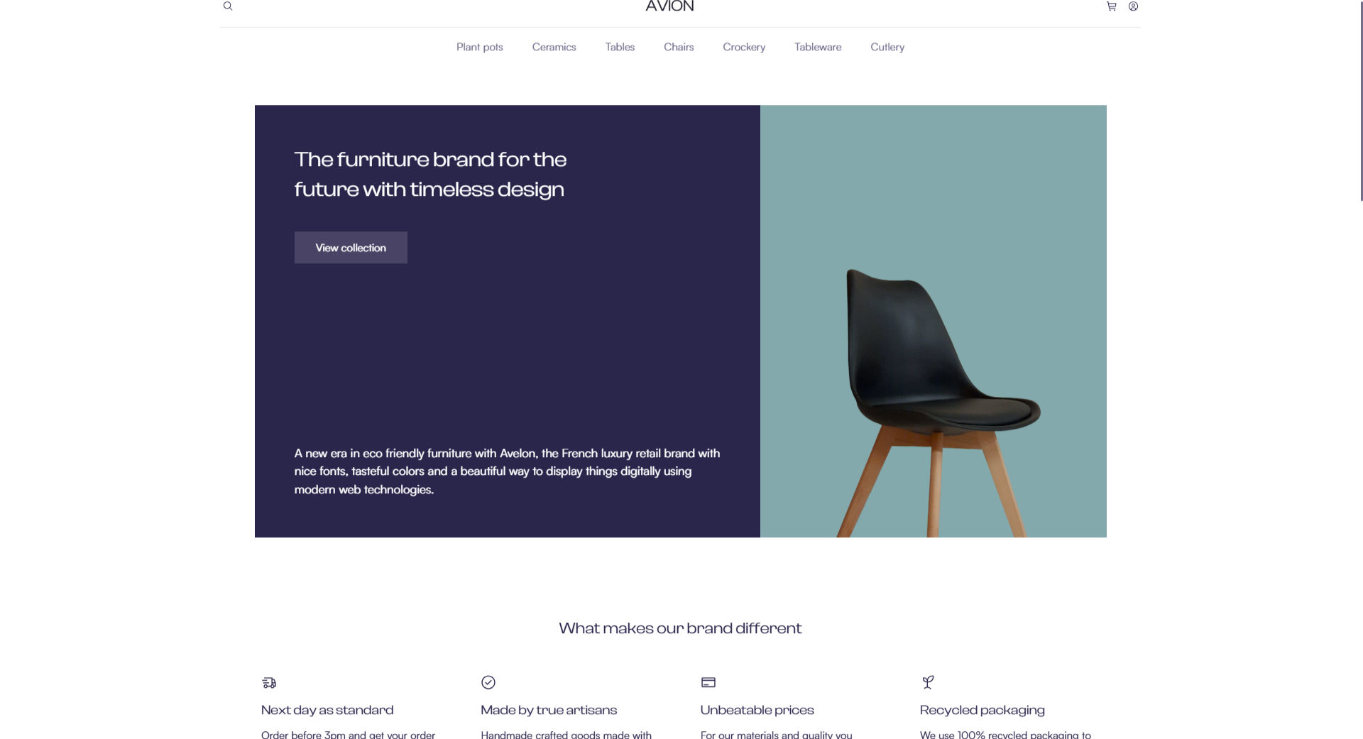 Furniture store